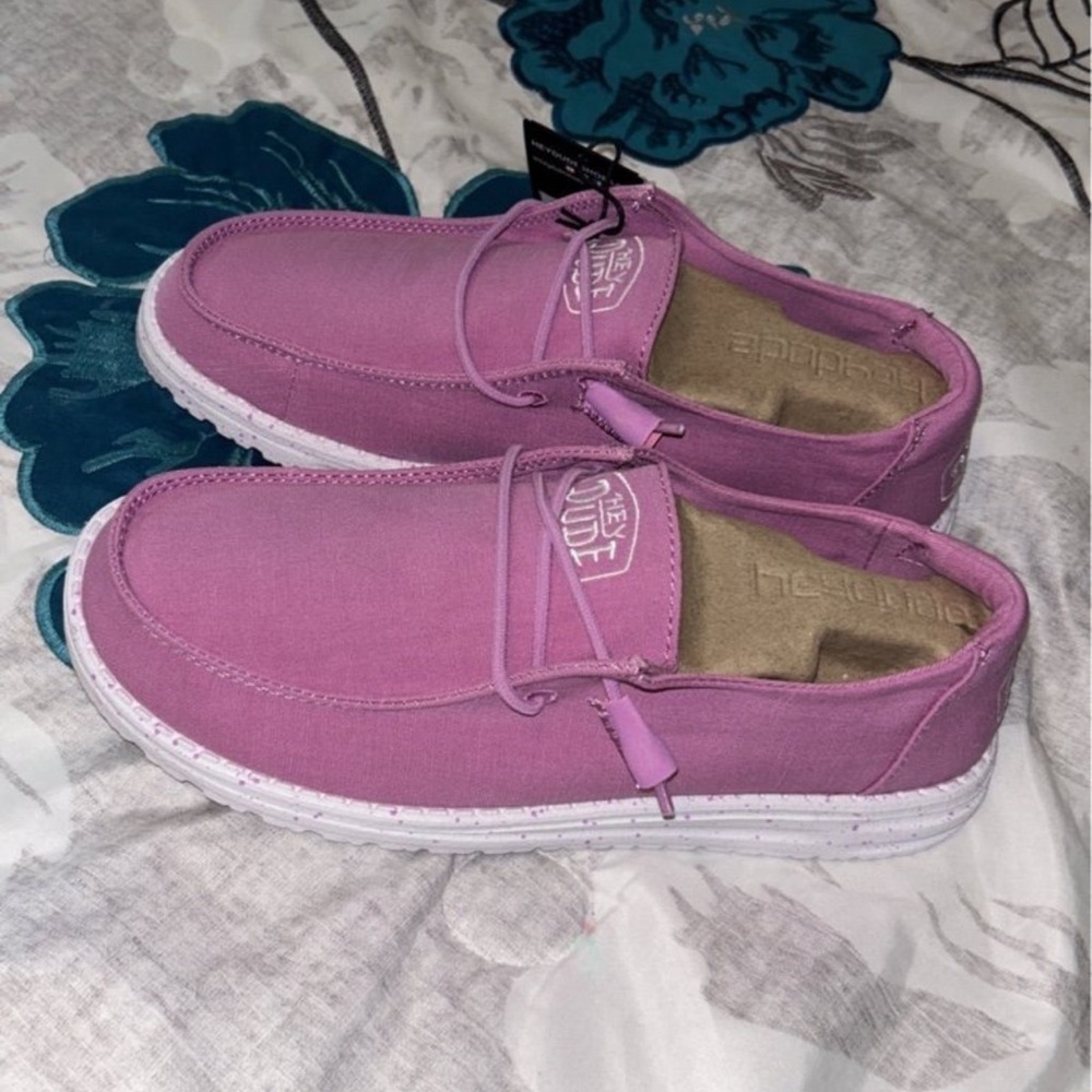 Hey Dude Fuchsia Loafers